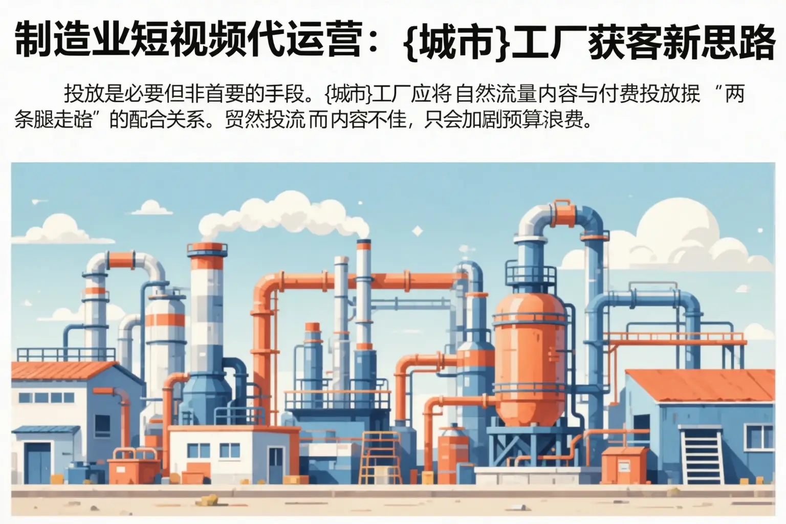 制造业短视频代运营：广东工厂获客新思路