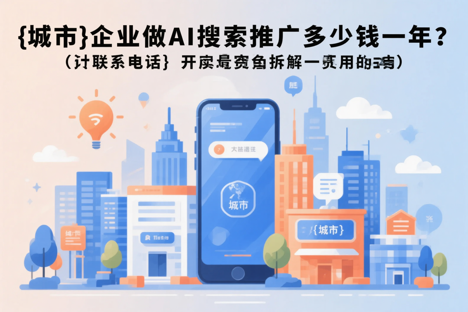 广东企业做AI搜索推广多少钱一年？真实费用拆解