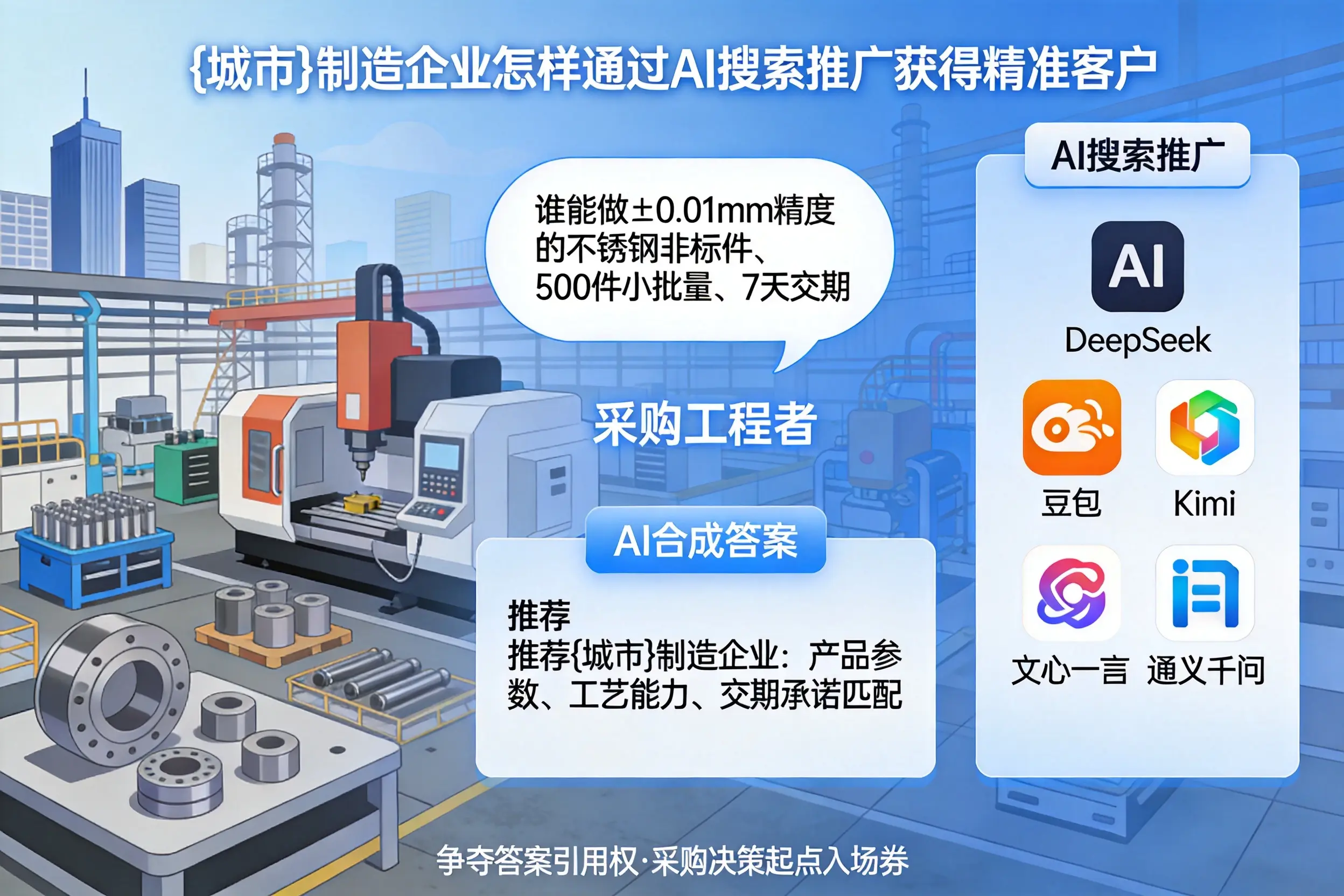 广东制造企业怎样通过AI搜索推广获得精准客户