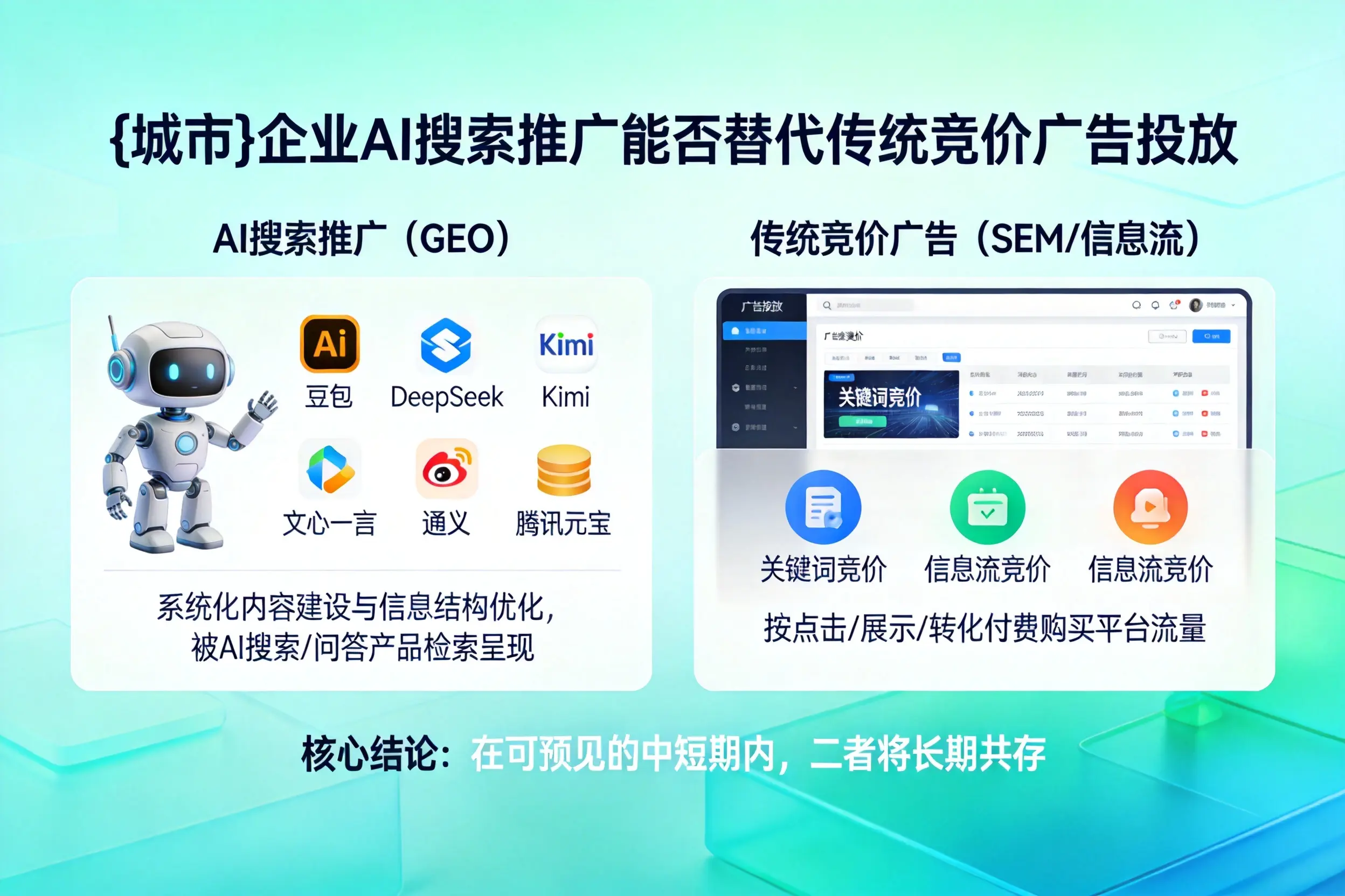 广东企业AI搜索推广能否替代传统竞价广告投放