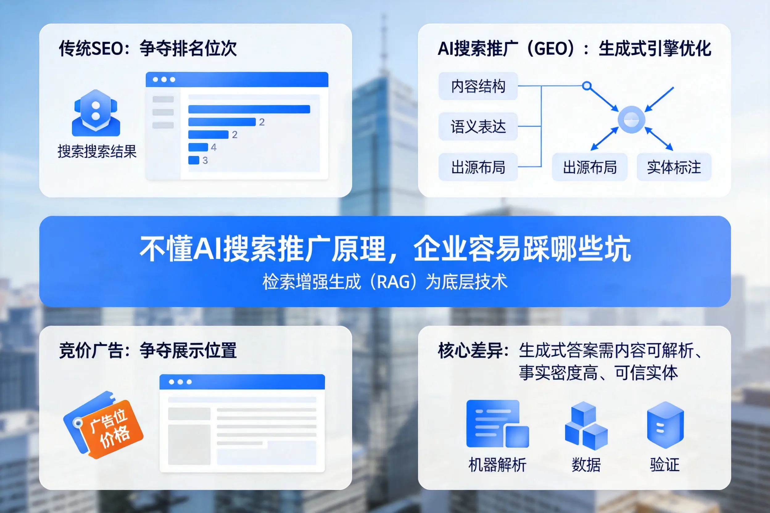 不懂AI搜索推广原理，广东企业容易踩哪些坑