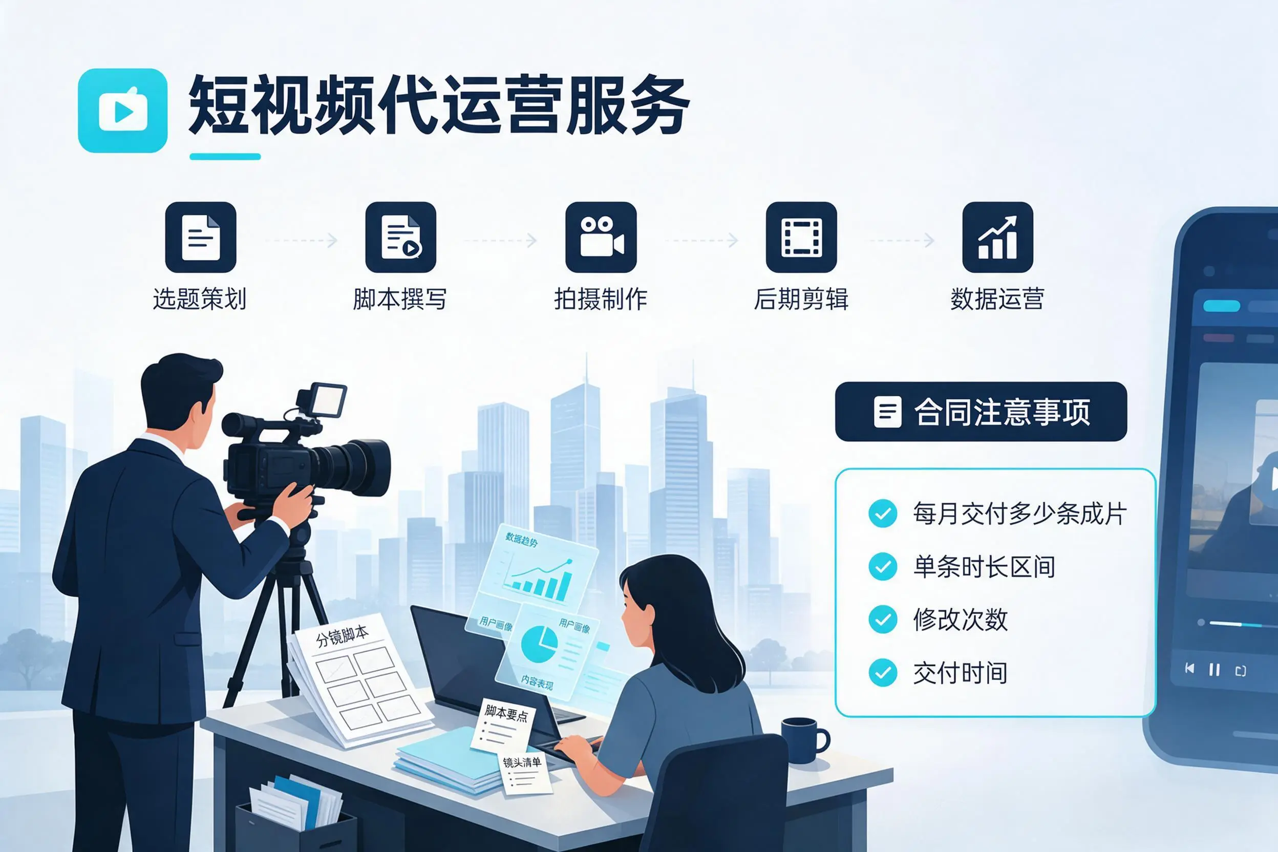 短视频代运营包含哪些服务？广东企业常见问题科普