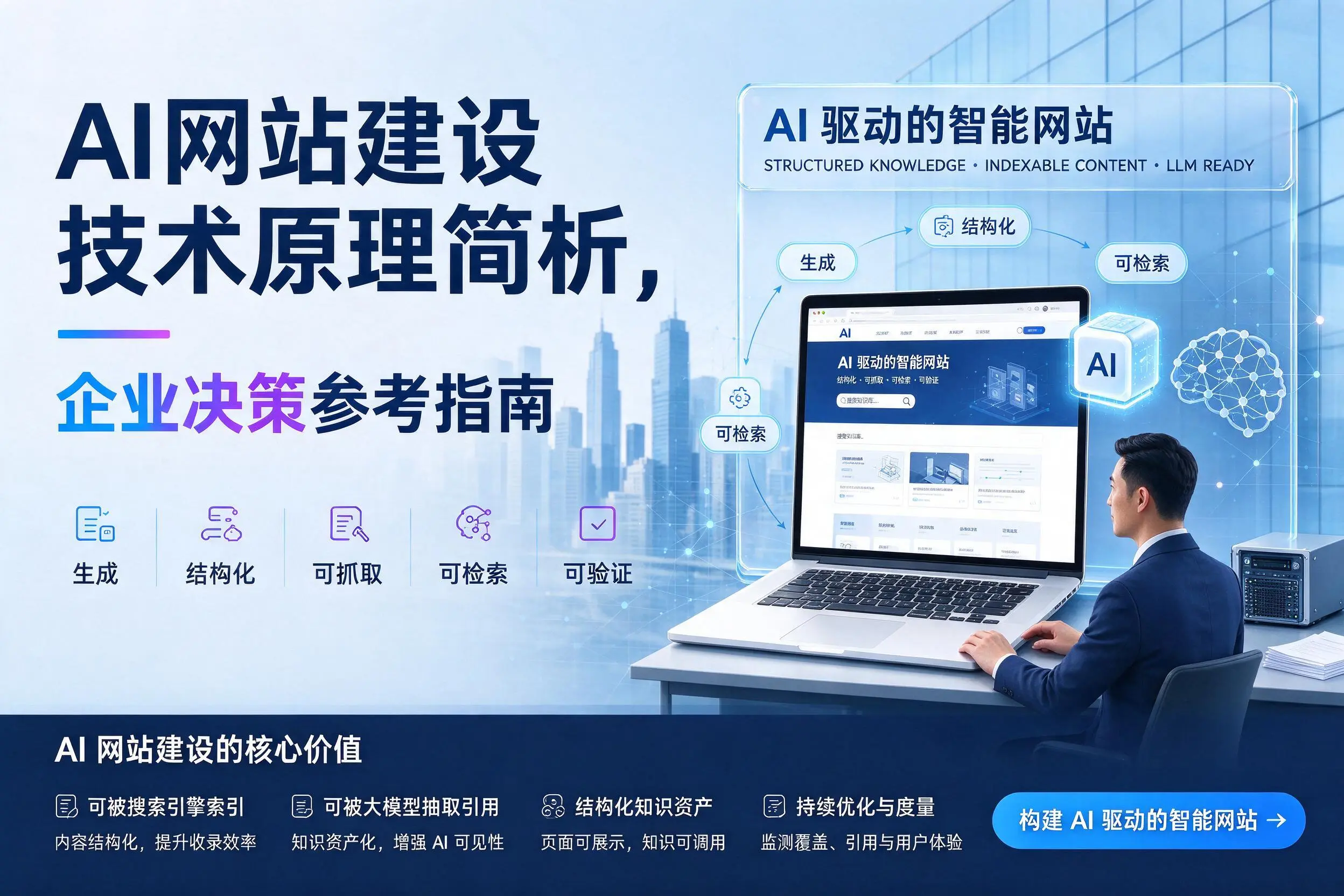 AI网站建设技术原理简析,广东企业决策参考指南