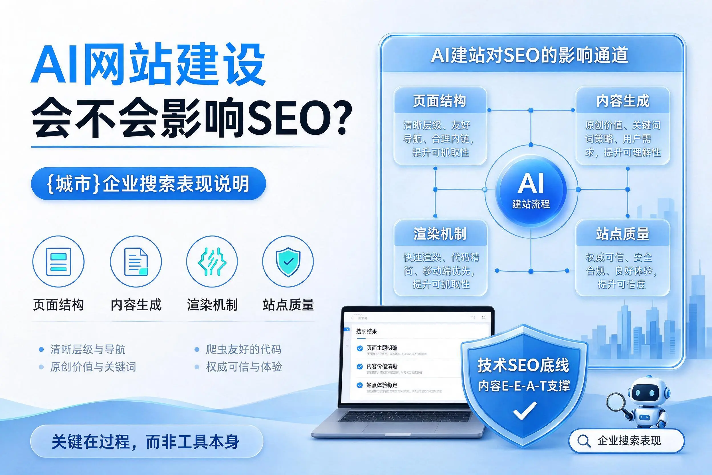 AI网站建设会不会影响SEO？广东企业搜索表现说明