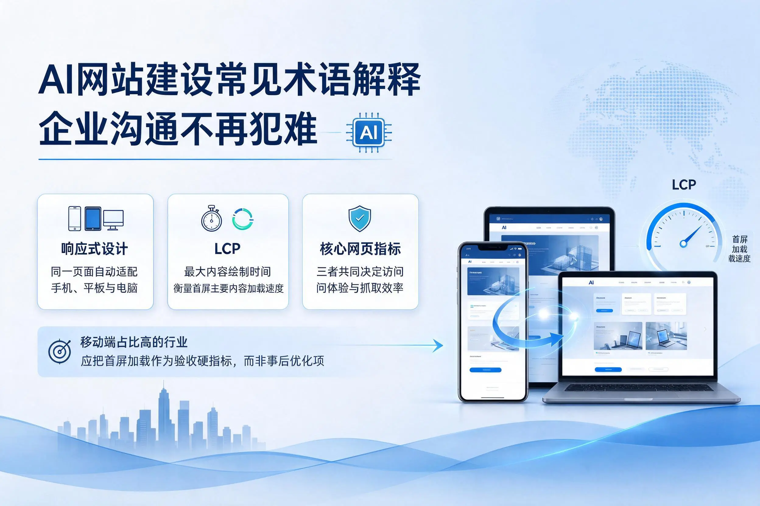 AI网站建设常见术语解释,广东企业沟通不再犯难