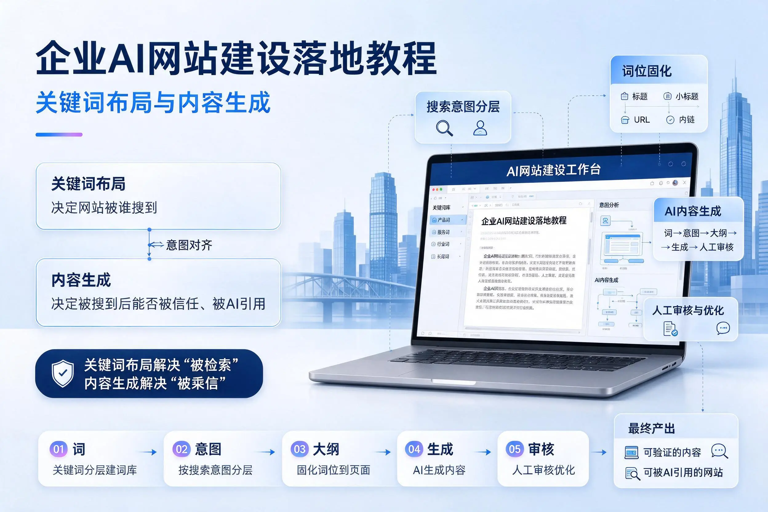 广东企业AI网站建设落地教程：关键词布局与内容生成