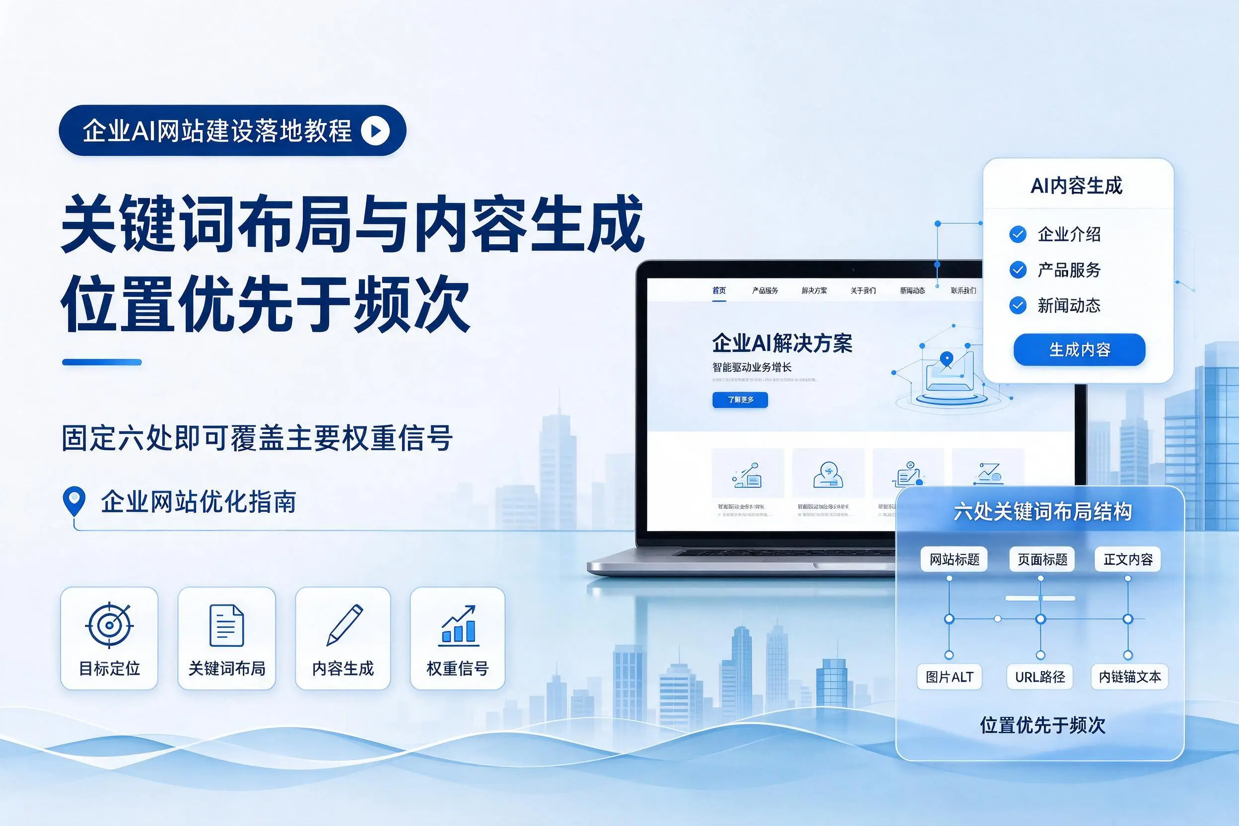 广东企业AI网站建设落地教程：关键词布局与内容生成
